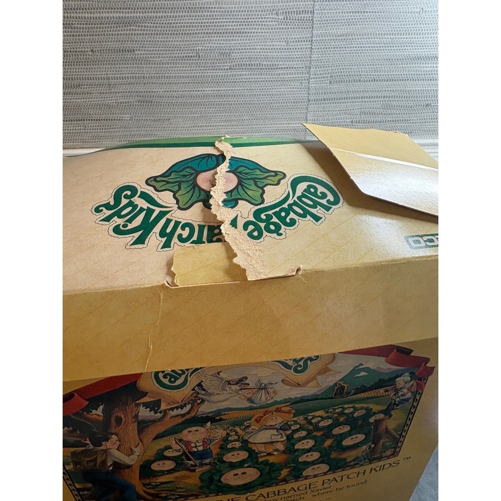 Vintage 1983 Cabbage Patch Kids Doll Wilt Harvey Coleco Original Box 3900 Boy - Picture 7 of 8